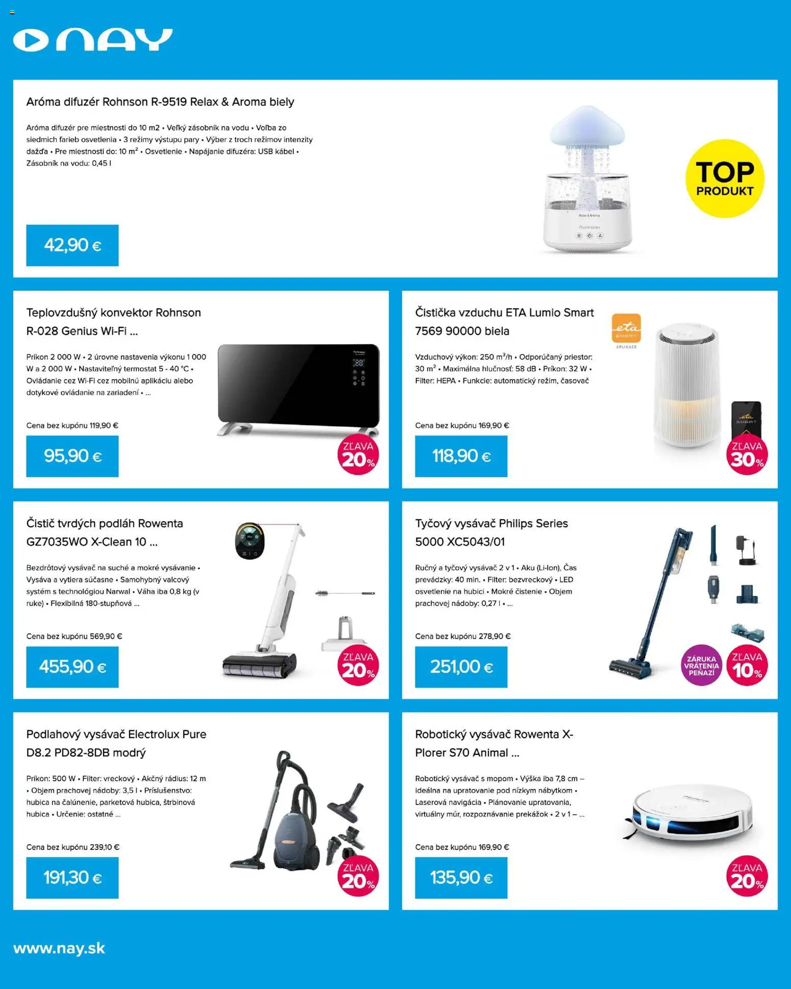 Nové NAY Elektrodom akcie – leták je platný od 09.02.2026 | Strana: 12