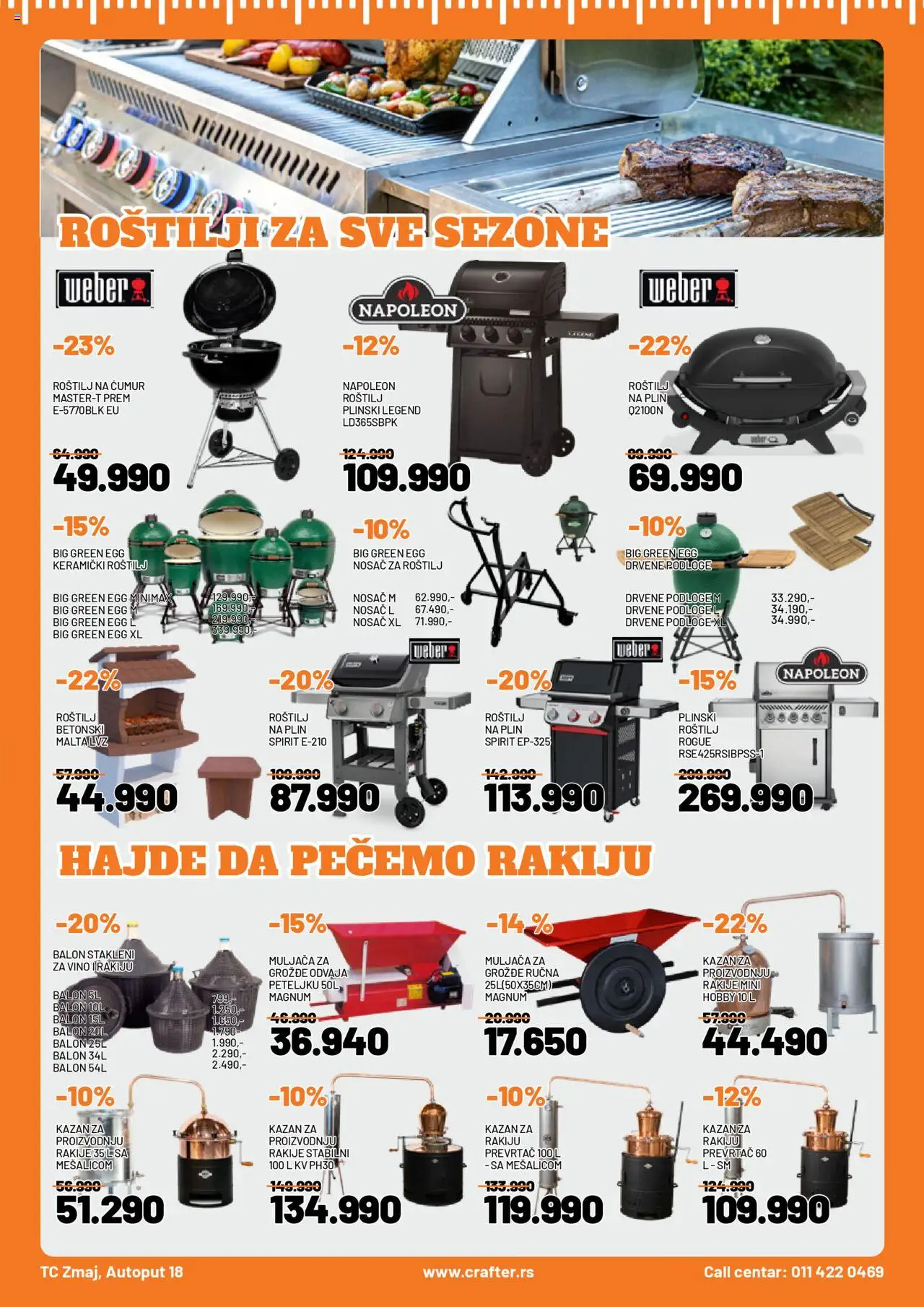 Crafter katalog - važi od 01.08.2025 | Strana: 3 | Proizvode: Vino, Roštilj
