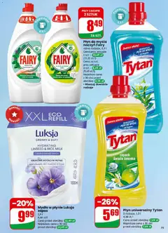 Pogląd oferty "Dino Gazetka" - ważna od 11.02.2026 | Strona: 75 | Produkty: Limonka, Zapach, Mydło, Płyn do mycia naczyń
