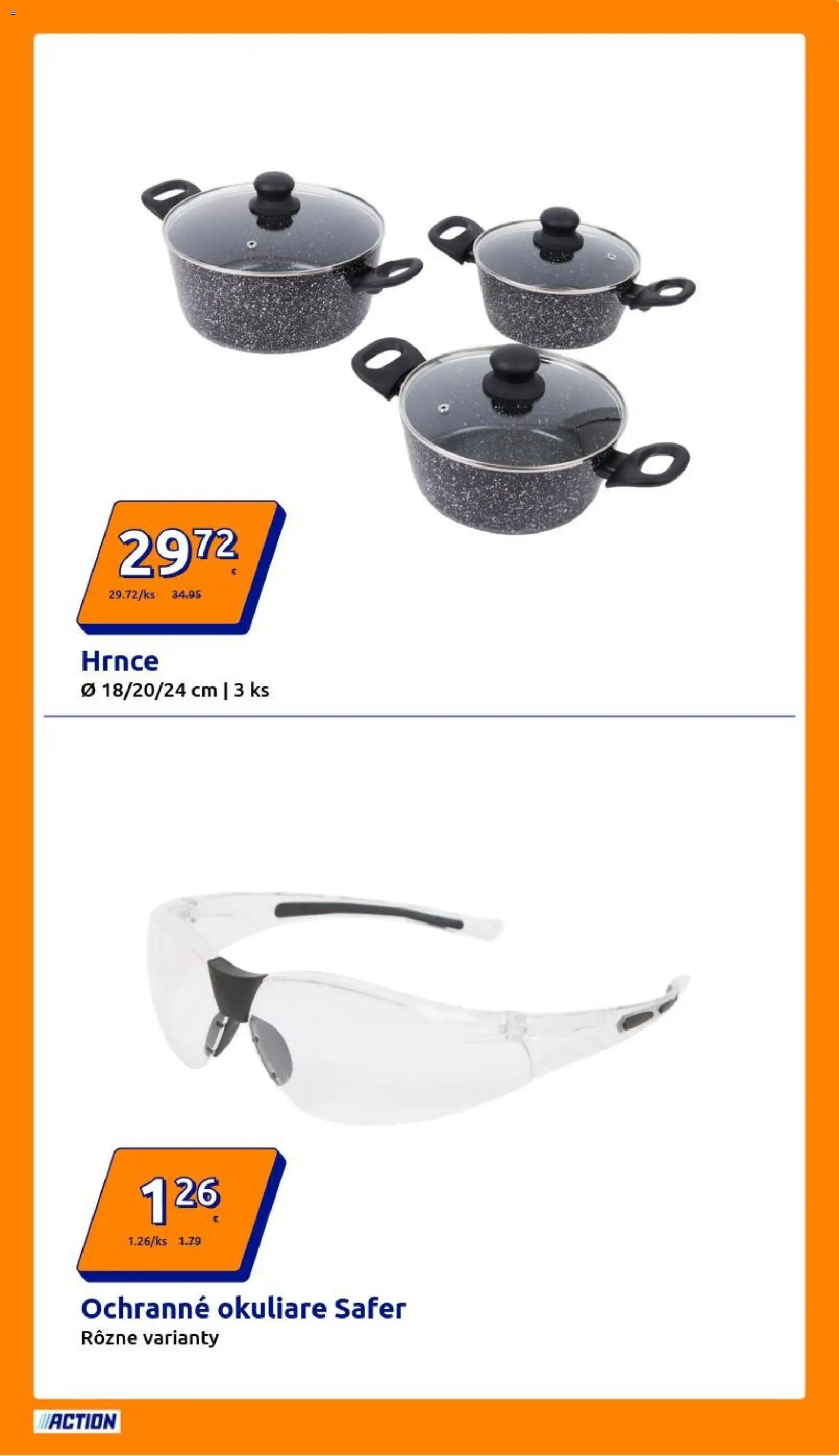 Nové Action akcie – leták je platný od 24.12.2025 | Strana: 15 | Produkty: Okuliare