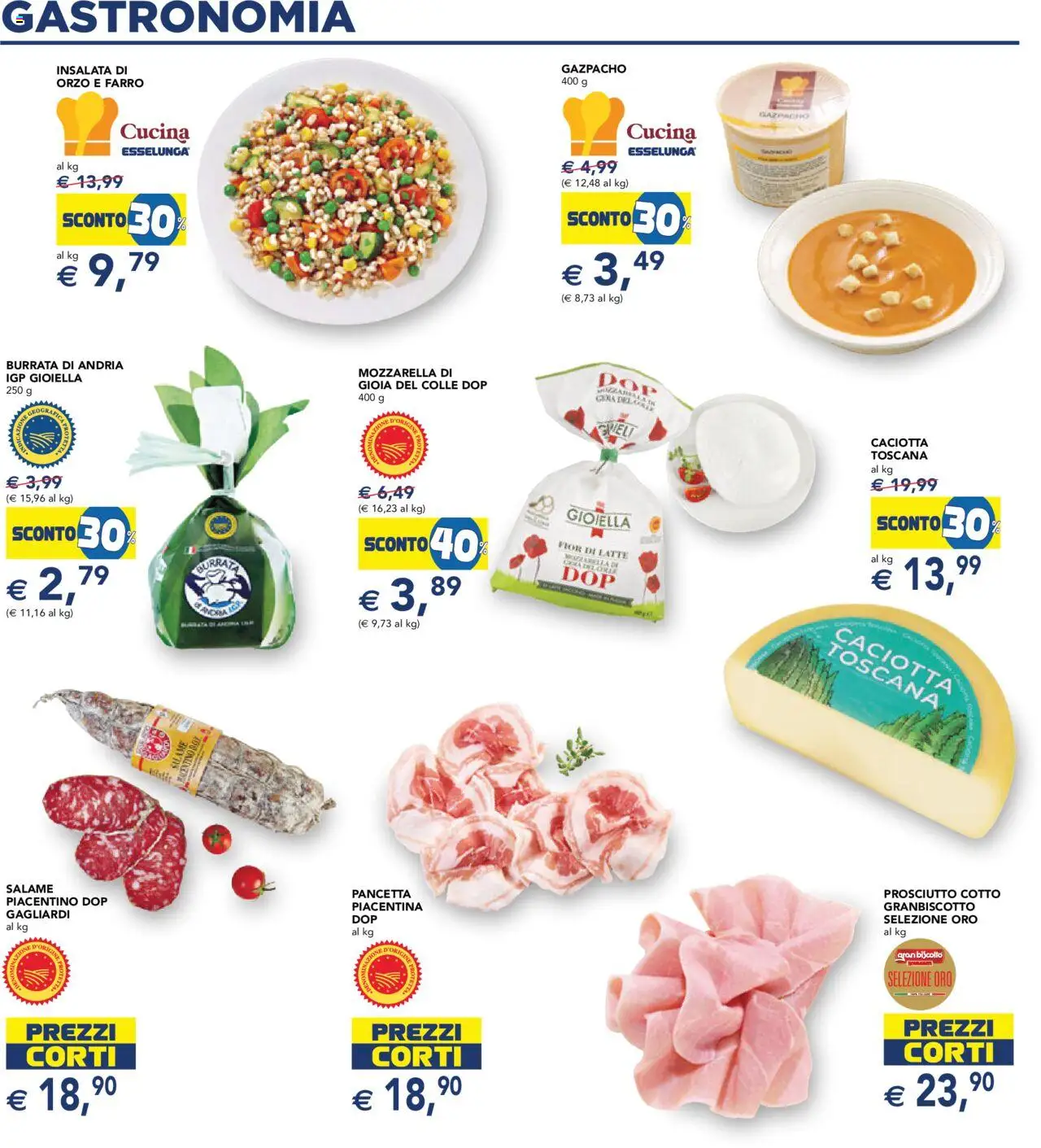 Volantino Esselunga S del 14.08.2025 | Pagina: 14 | Prodotti: Salame, Insalata, Latte, Burrata