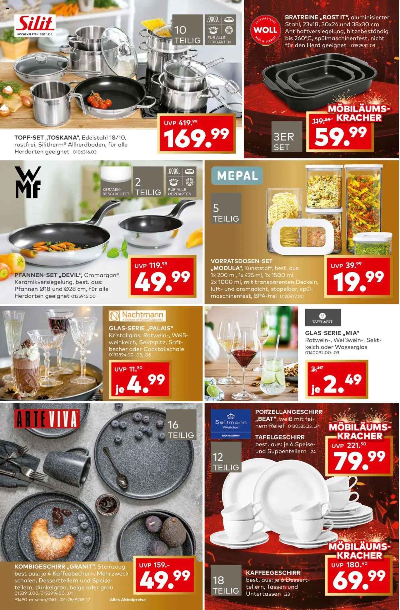 Porta! Mega Möbiläumskracher - Bergheim-Zieverich – gültig ab 21.09.2025 | Seite: 10 | Produkte: Herd, Sekt, Saft