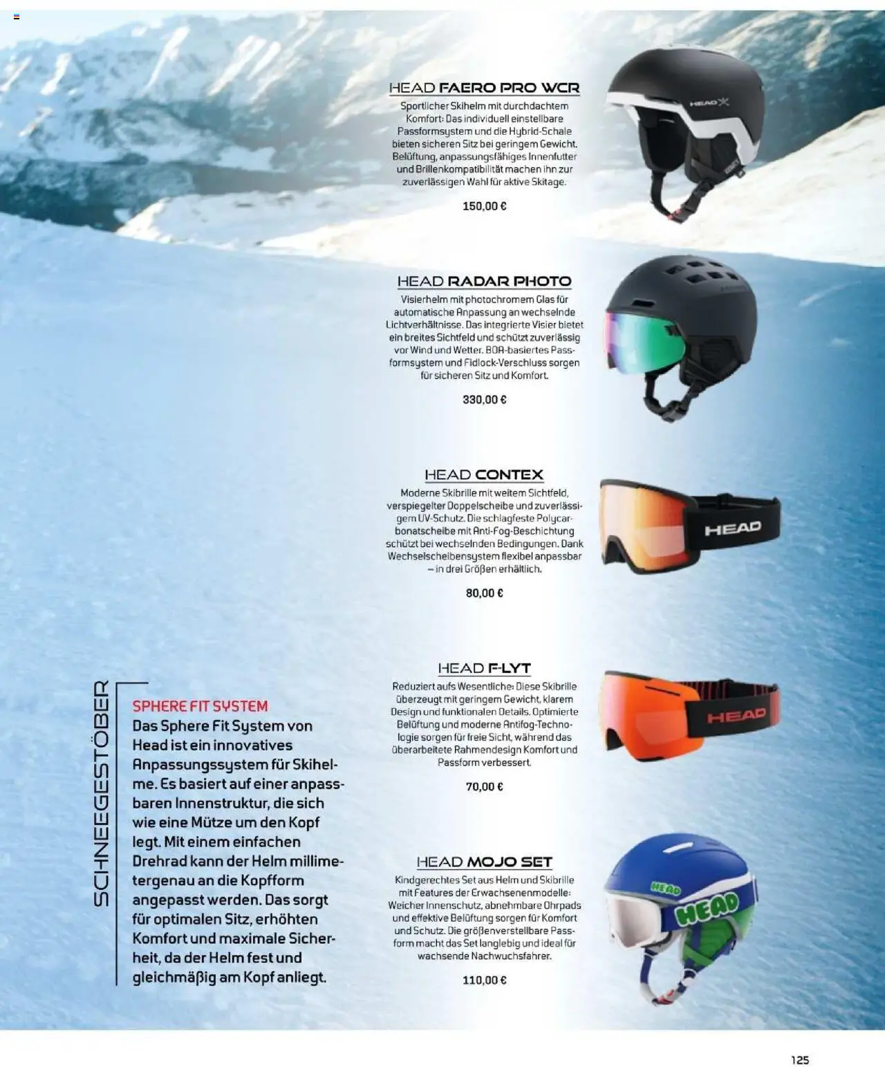 Sport2000 Prospekt Home of Schnee erleben – gültig ab 23.09.2025 | Seite: 125 | Produkte: Gewicht