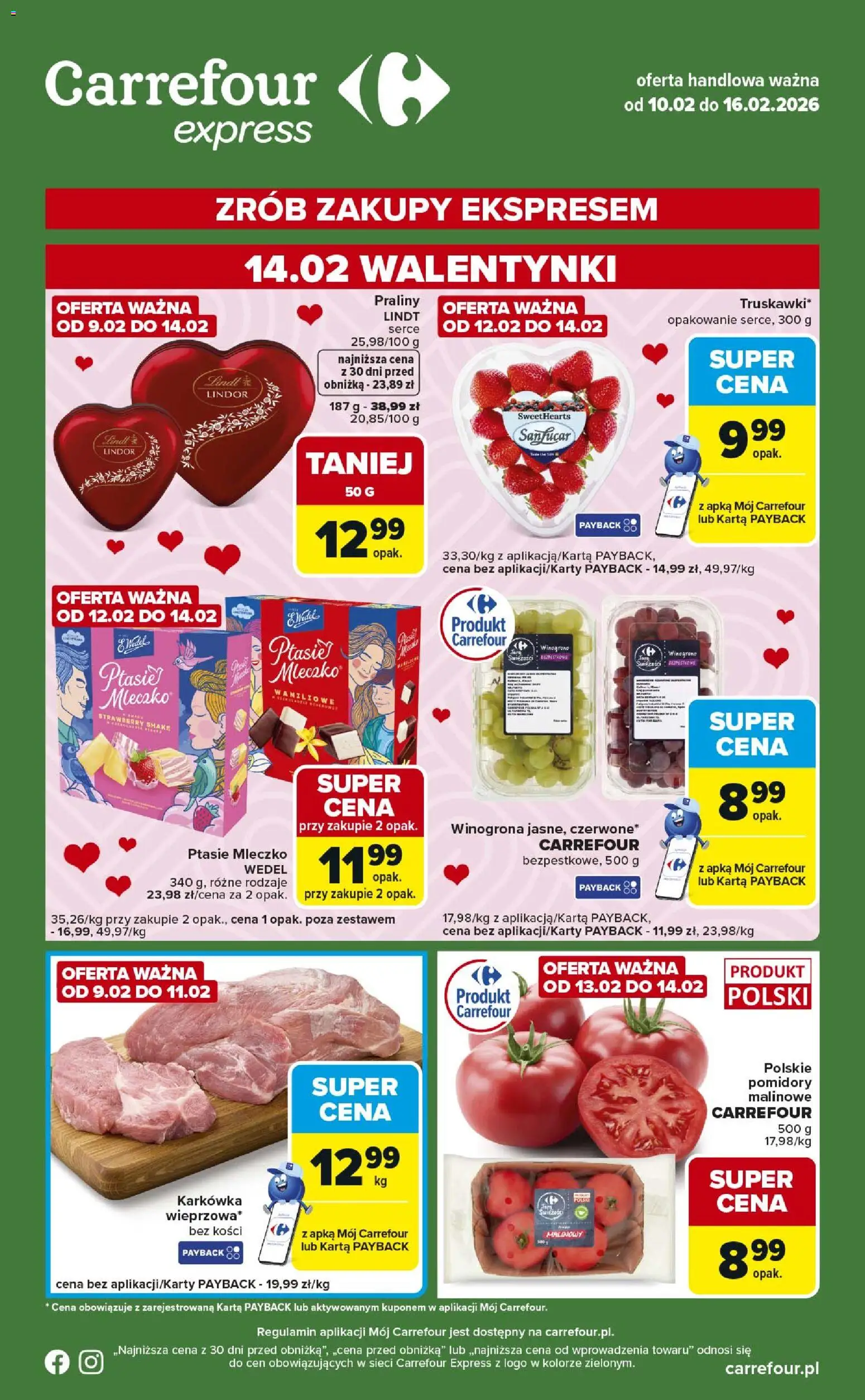 Carrefour Gazetka - Express od 10.02.2026 | Strona: 1