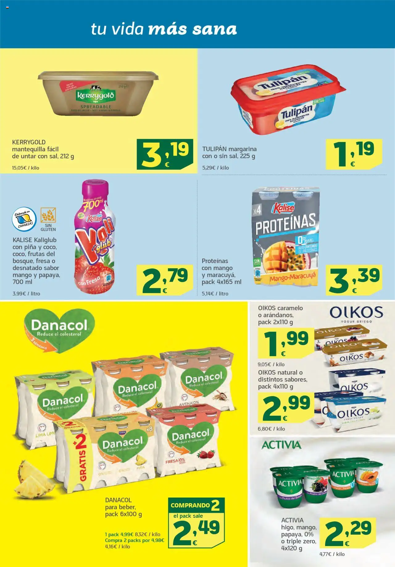 HiperDino folleto │ válido desde el 09.09.2025 | Página: 16 | Productos: Lima, Yogur, Piña, Margarina
