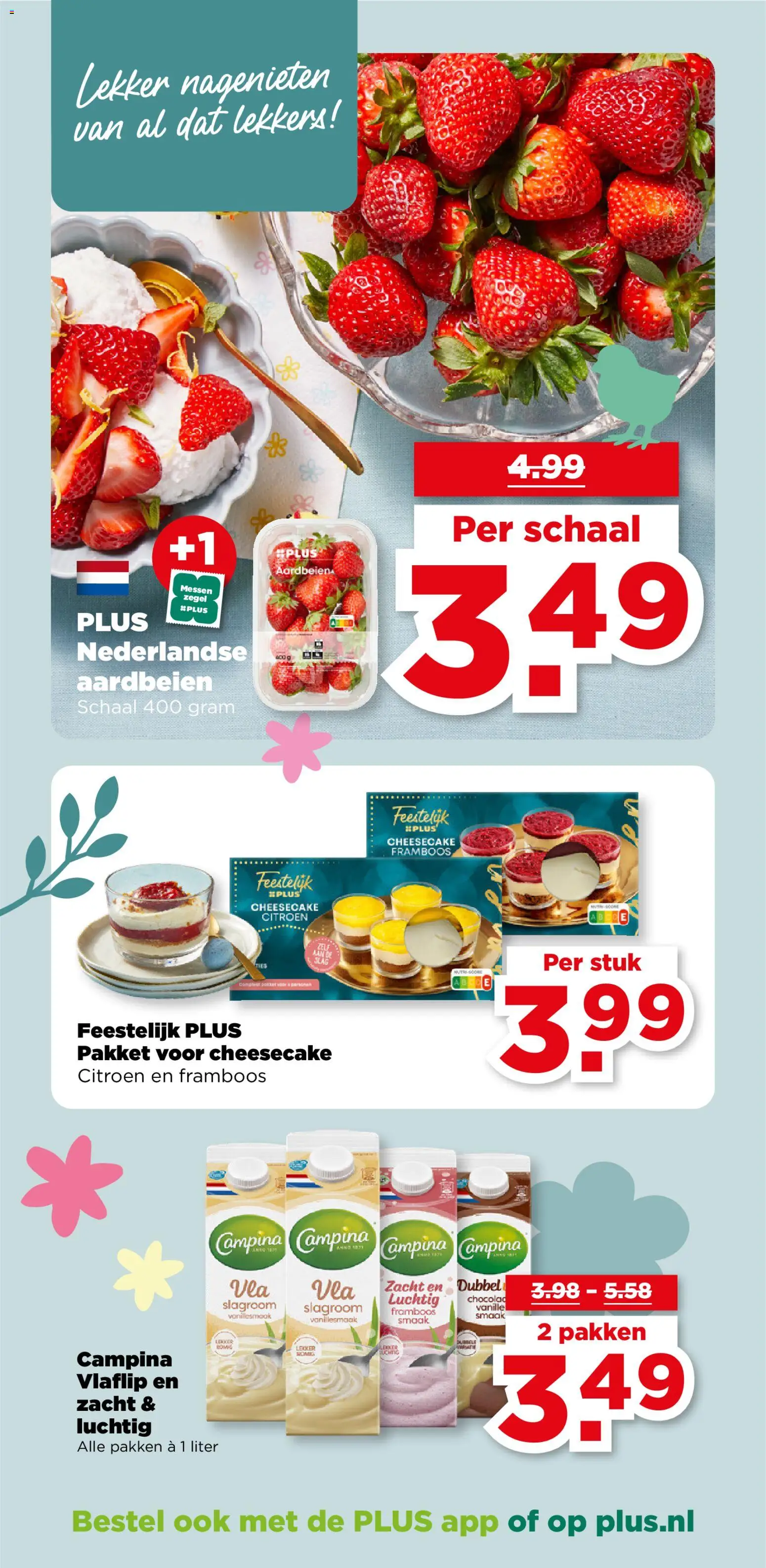 {H1} | Pagina: 43 | Producten: Citroen, Aardbeien, Schaal, Slagroom