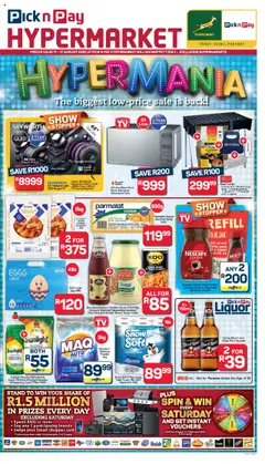 Preview of Pick n Pay specials valid from 11.08.2025