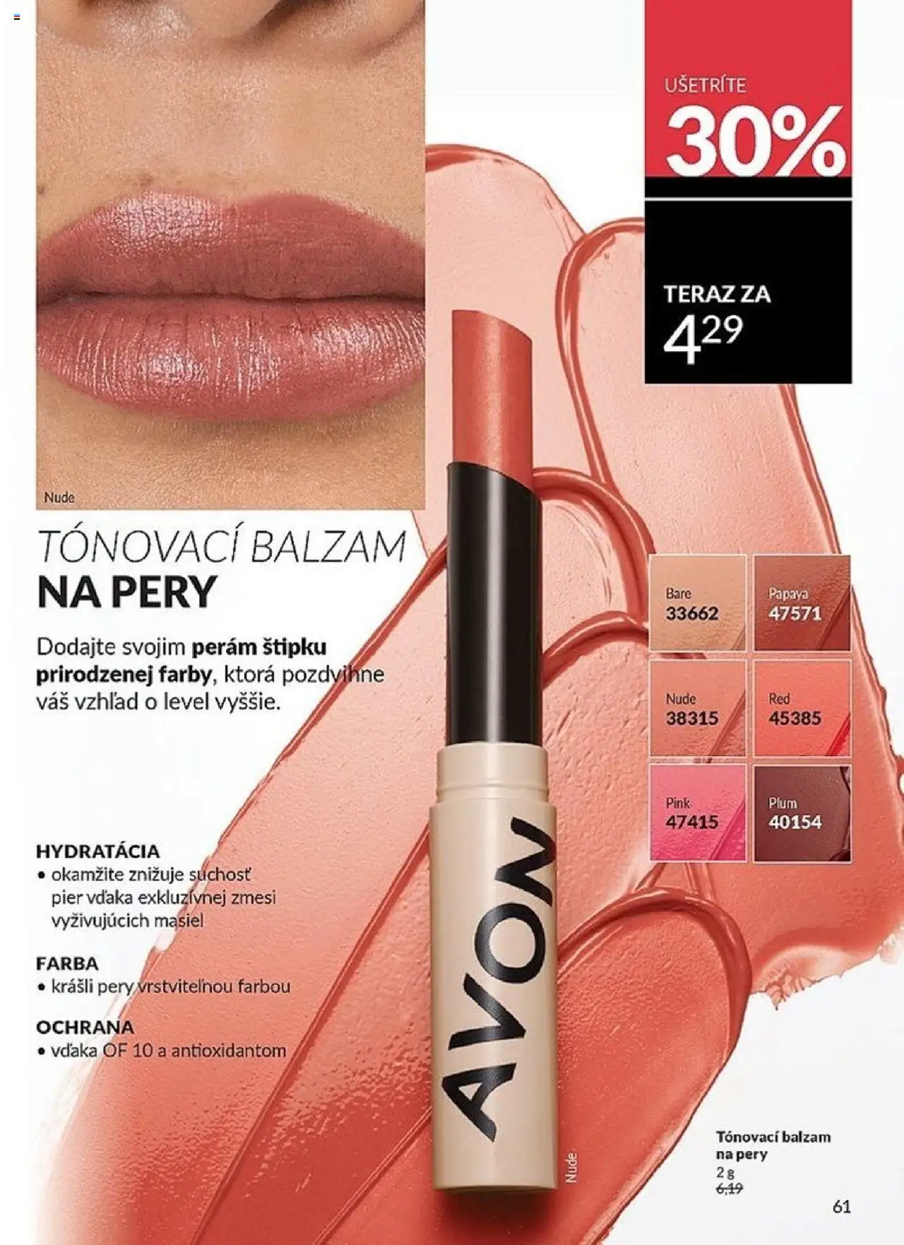 Nové Avon akcie – leták je platný od 01.10.2025 | Strana: 61