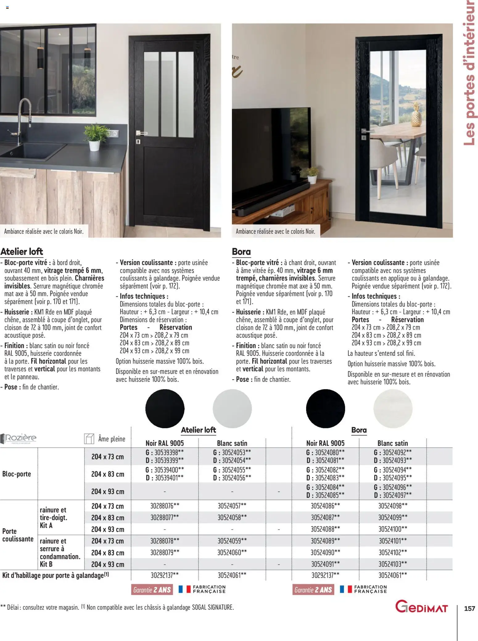 {H1} | Page: 157 | Produits: Porte, Portes