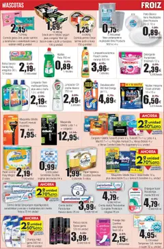 Froiz folleto │ válido desde el 22.07.2025 | Página: 15 | Productos: Enjuague bucal, Tampones, Papel higienico, Baño