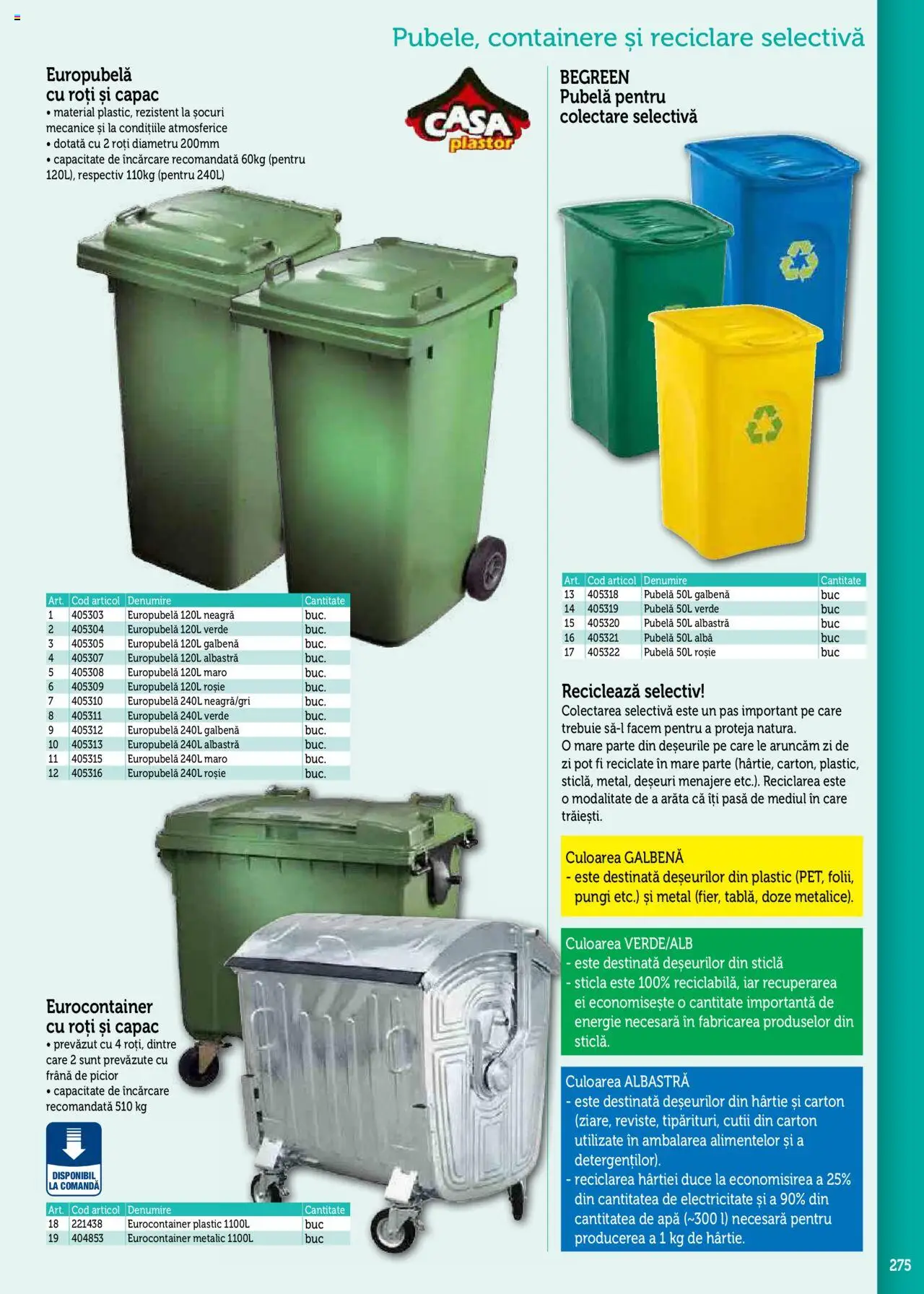 Noul catalog Metro – valabil de la 17.09.2025 | Pagină: 275 | Produse: Șal, Apă