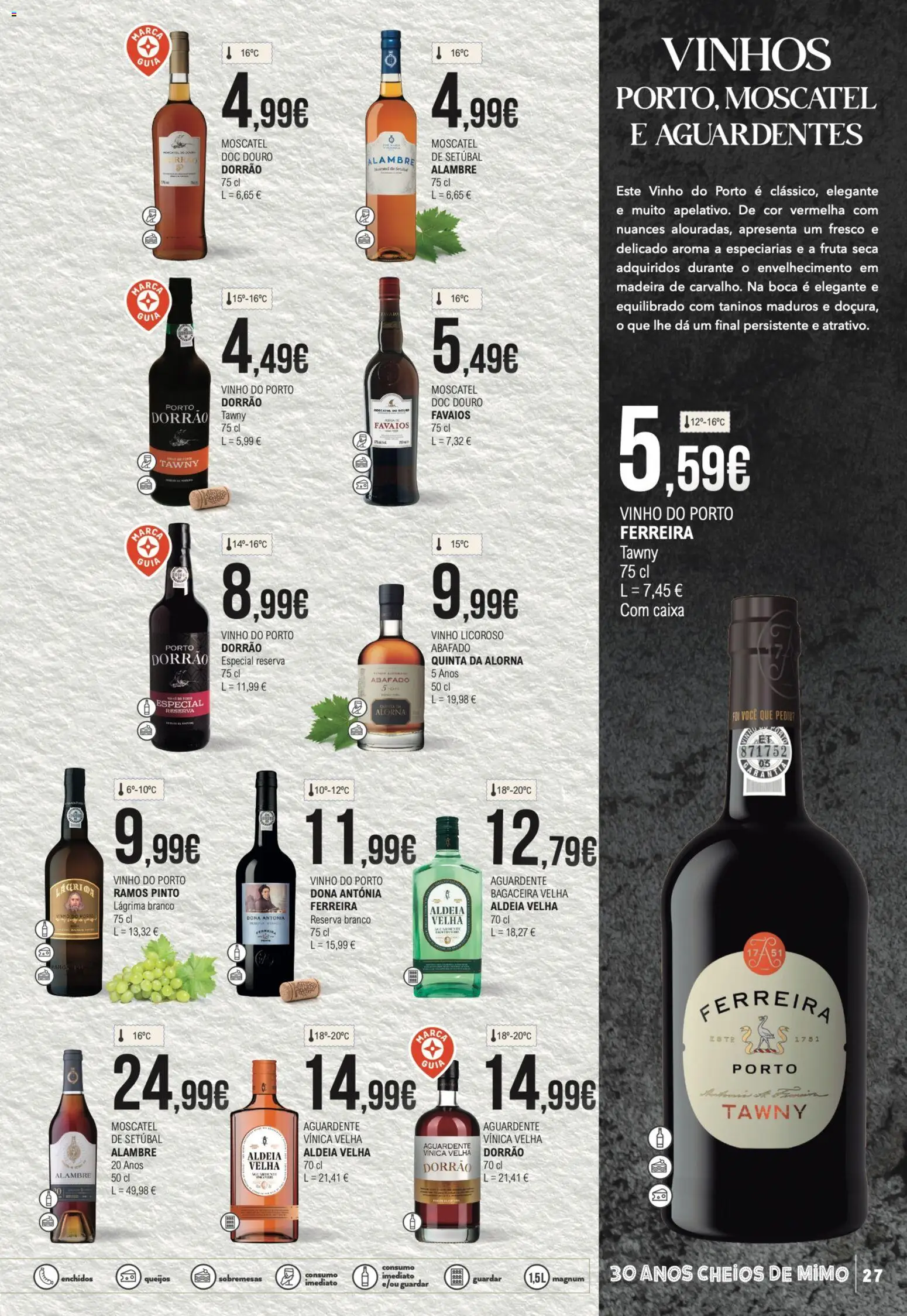 E.Leclerc folheto Queijos, Enchidos e Vinhos │ válido de 10.02.2026 | Página: 27