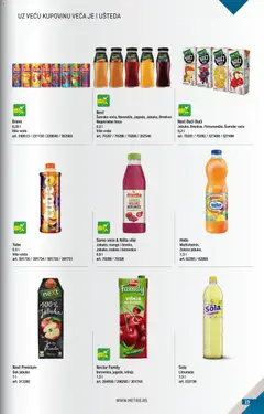 Metro katalog BMPL - pregled Metro kataloga - važi od 01.04.2026 | Strana: 19 | Proizvode: Fruvita, Sok, Breskva, Jabuke