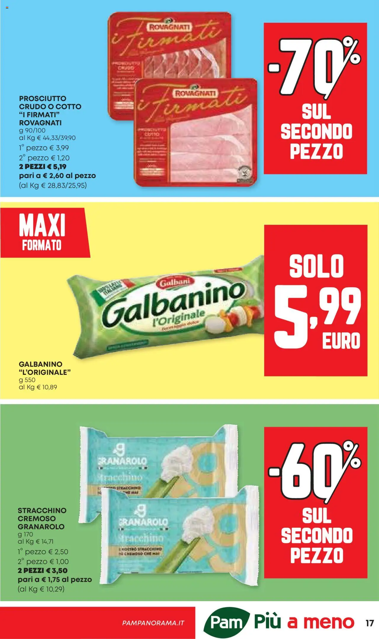 Volantino Panorama del 25.09.2025 | Pagina: 17 | Prodotti: Prosciutto Crudo, Prosciutto, Stracchino