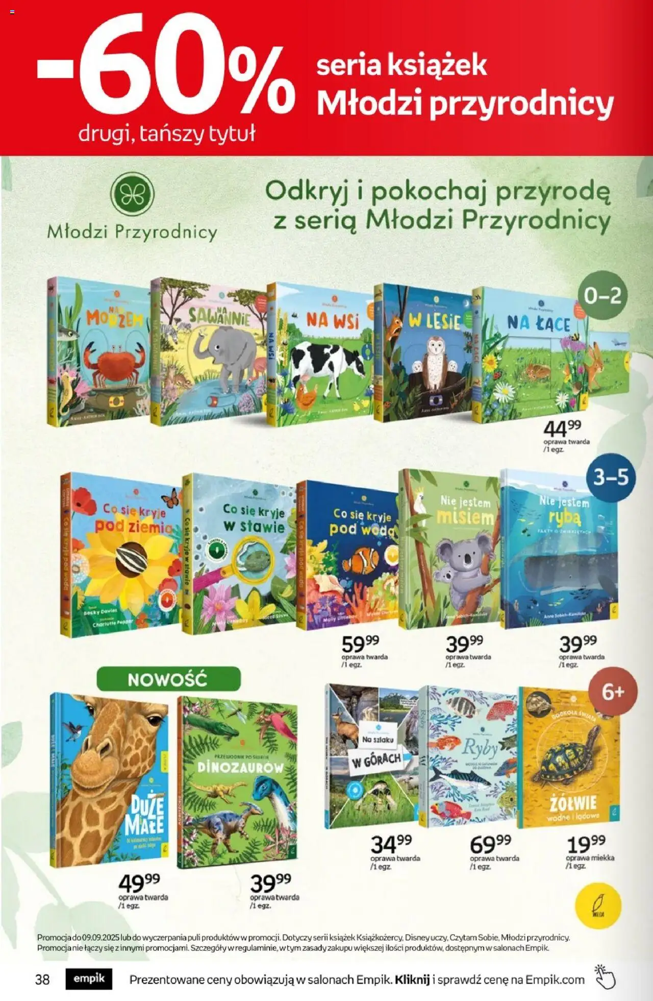 Empik promocje od 13.08.2025 | Strona: 38 | Produkty: Ziemia, Ryby, Ryba, Woda