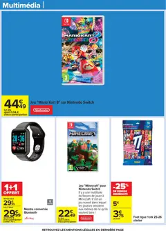 Carrefour - Prévisualisation de Carrefour Nos promos et doublez vos euros cagnottés valide à partir de 29.12.2025 | Page: 90 | Produits: Montre