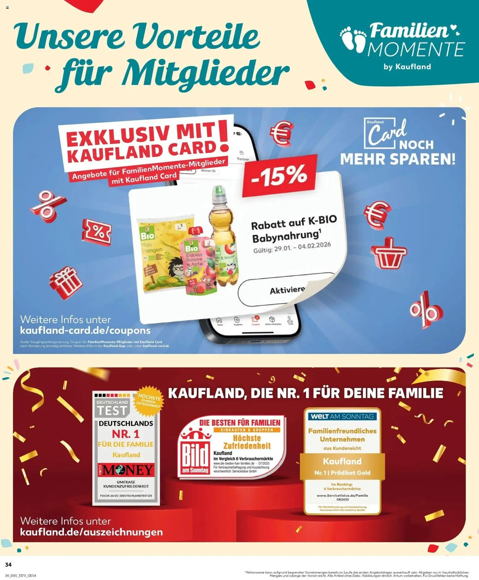 Kaufland prospekt Lutherstadt Eisleben	 – gültig ab 02.02.2026 | Seite: 34 | Produkte: Äpfel