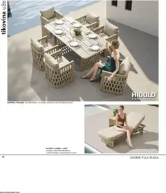 Vrtni namještaj 2025 Harvey Norman - Pregled kataloga iz trgovine Harvey Norman, vrijedi od 19.03.2025 | Stranica: 48 | Proizvodi: Ležaljka, Stolić, Stol, Stolica