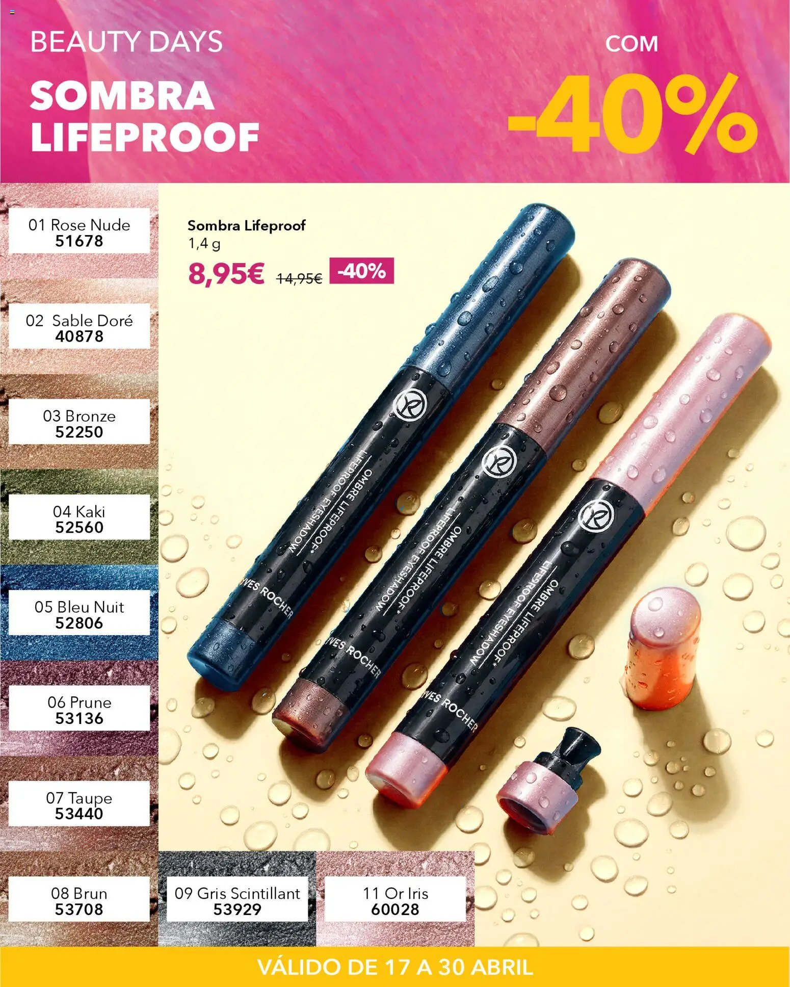 Yves Rocher Beauty days  │ válido de 17.04.2026 | Página: 14