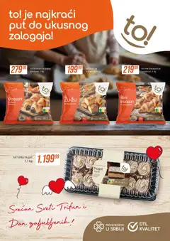 Tekijanka katalog - pregled Tekijanka kataloga - važi od 11.02.2026 | Strana: 2 | Proizvode: So, Kroasan, Torta
