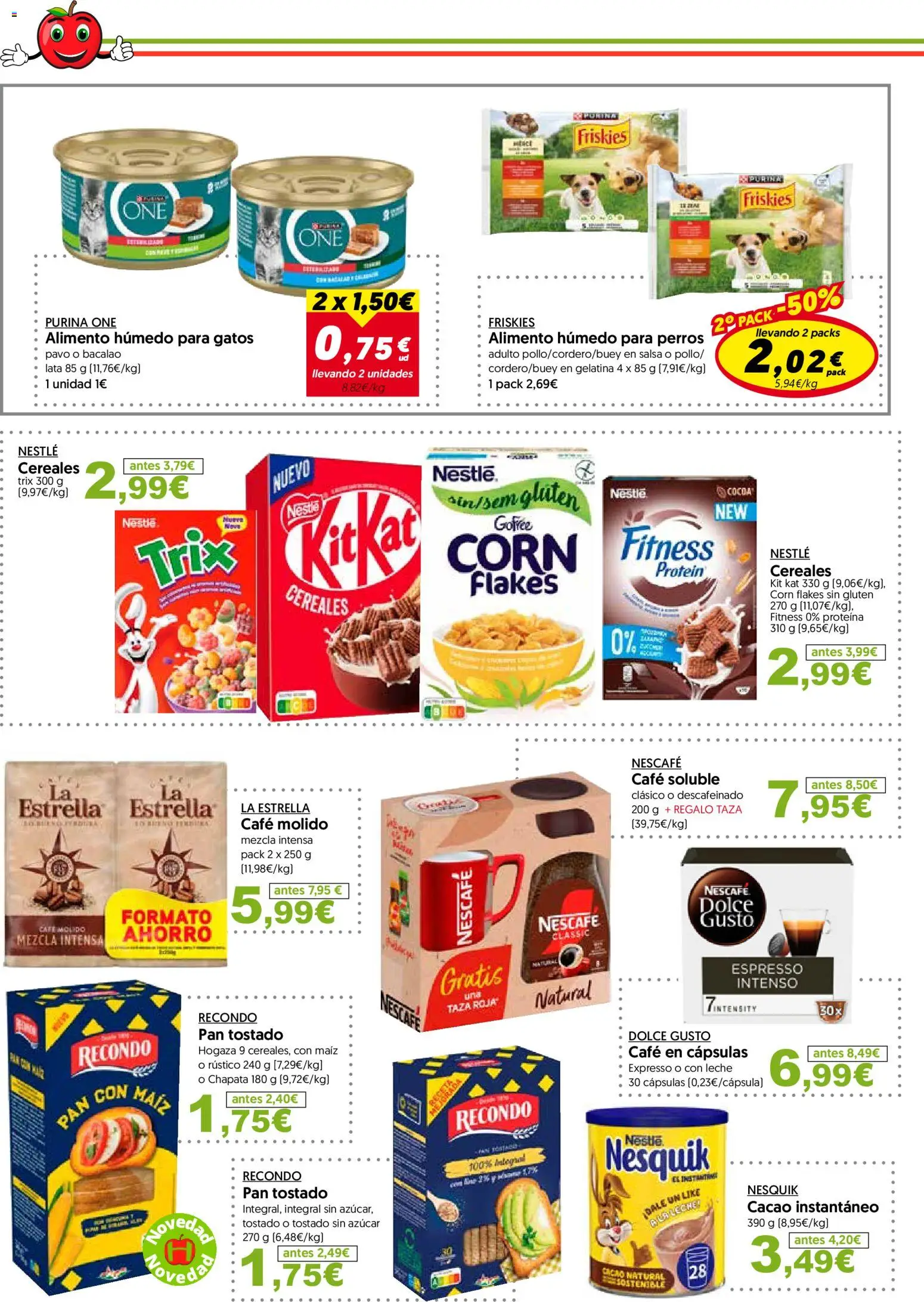 Hiper Usera folleto │ válido desde el 30.03.2026 | Página: 12 | Productos: Gelatina, Café molido, Café en cápsulas, Φρυγανιές σικάλεως