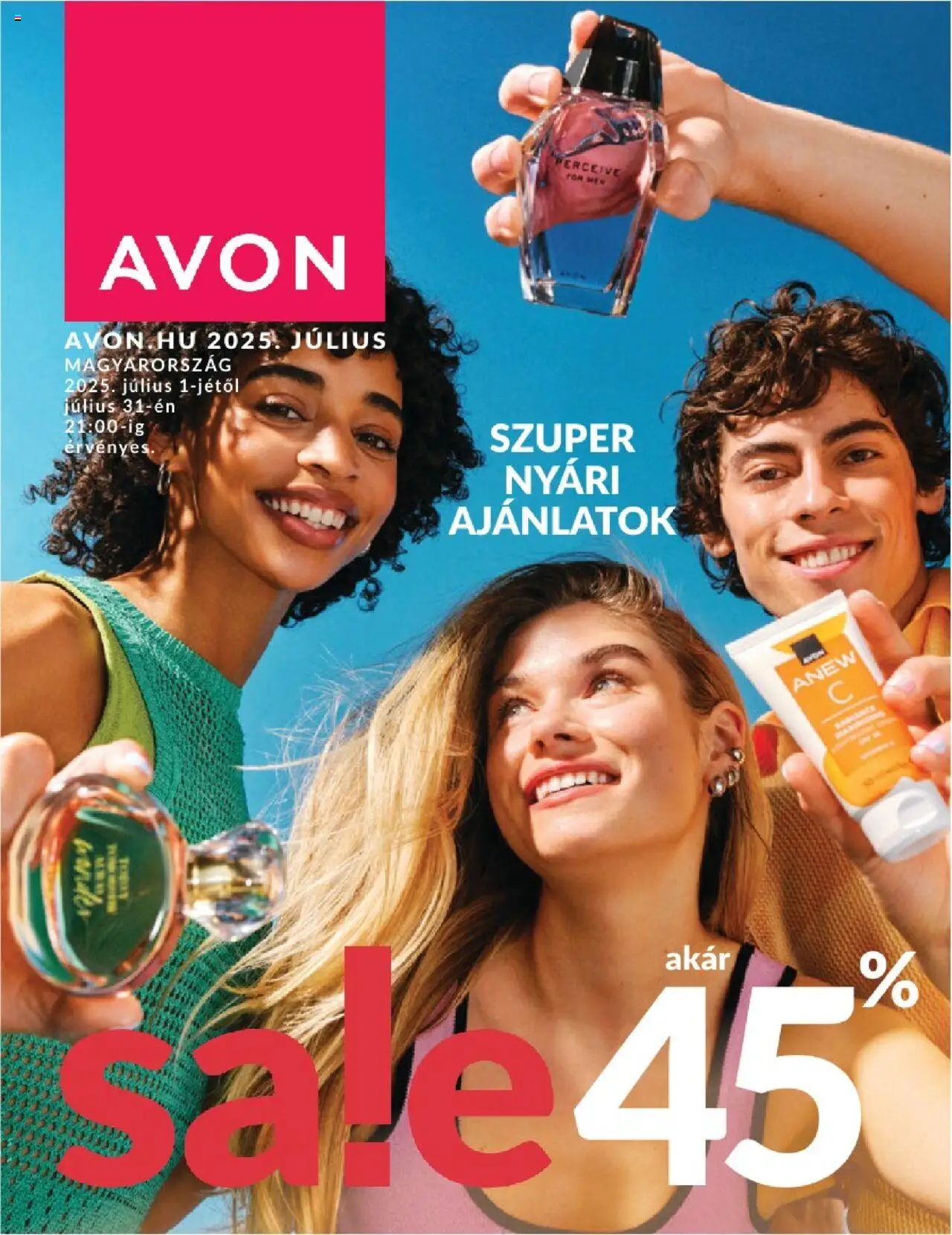 Avon akciós ujság - amely érvényes a következő dátumtól: 01.07.2025 | Oldal: 1