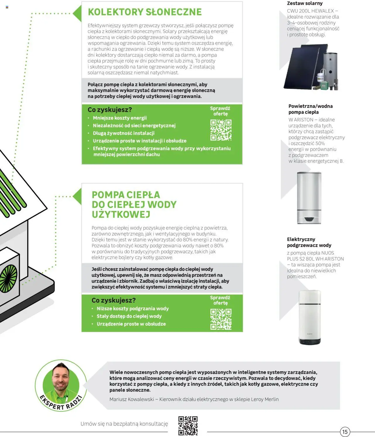 Leroy Merlin Gazetka - Oszczędny dom od 01.04.2025 | Strona: 15