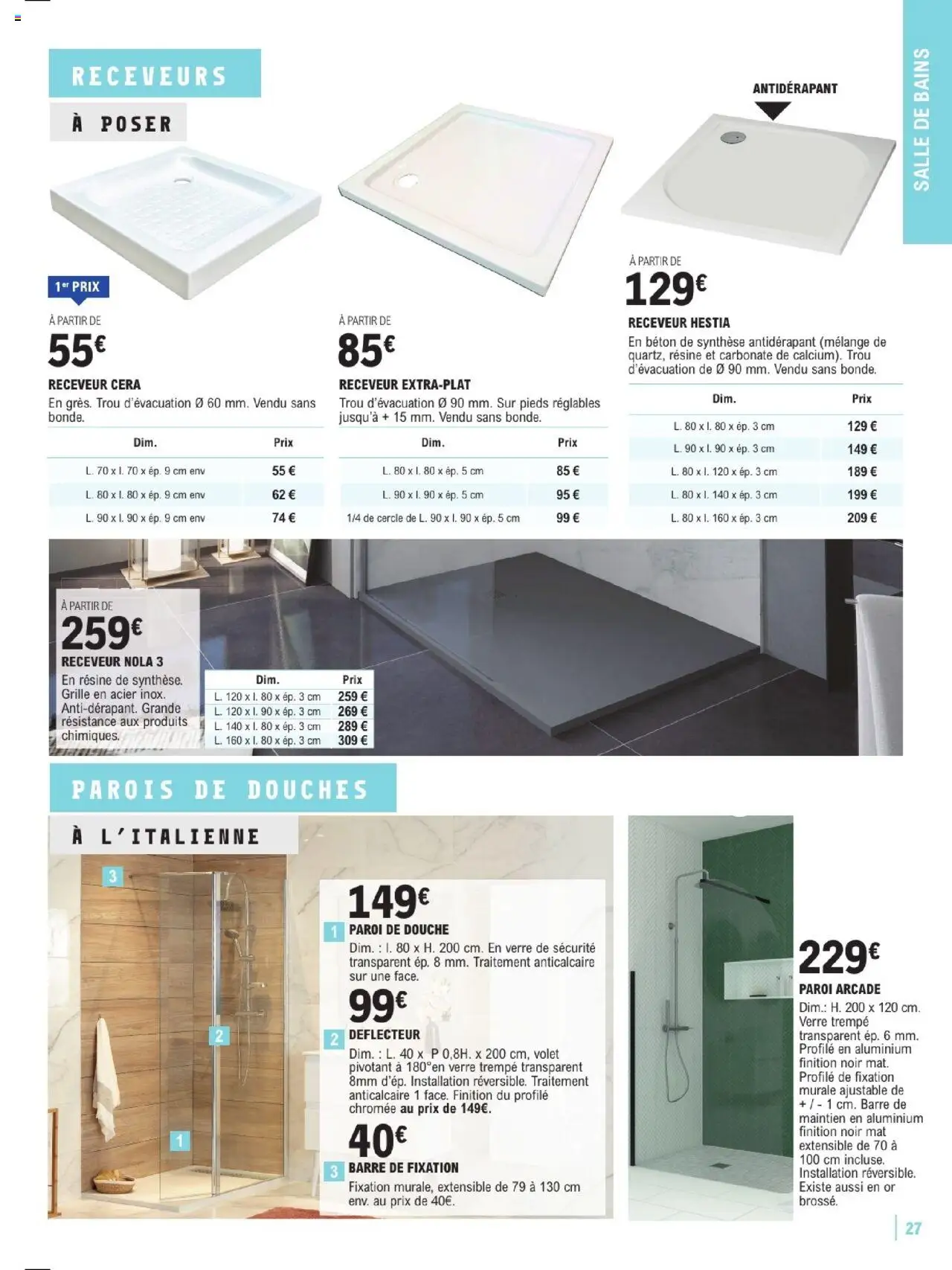  | Page: 27 | Produits: Douche