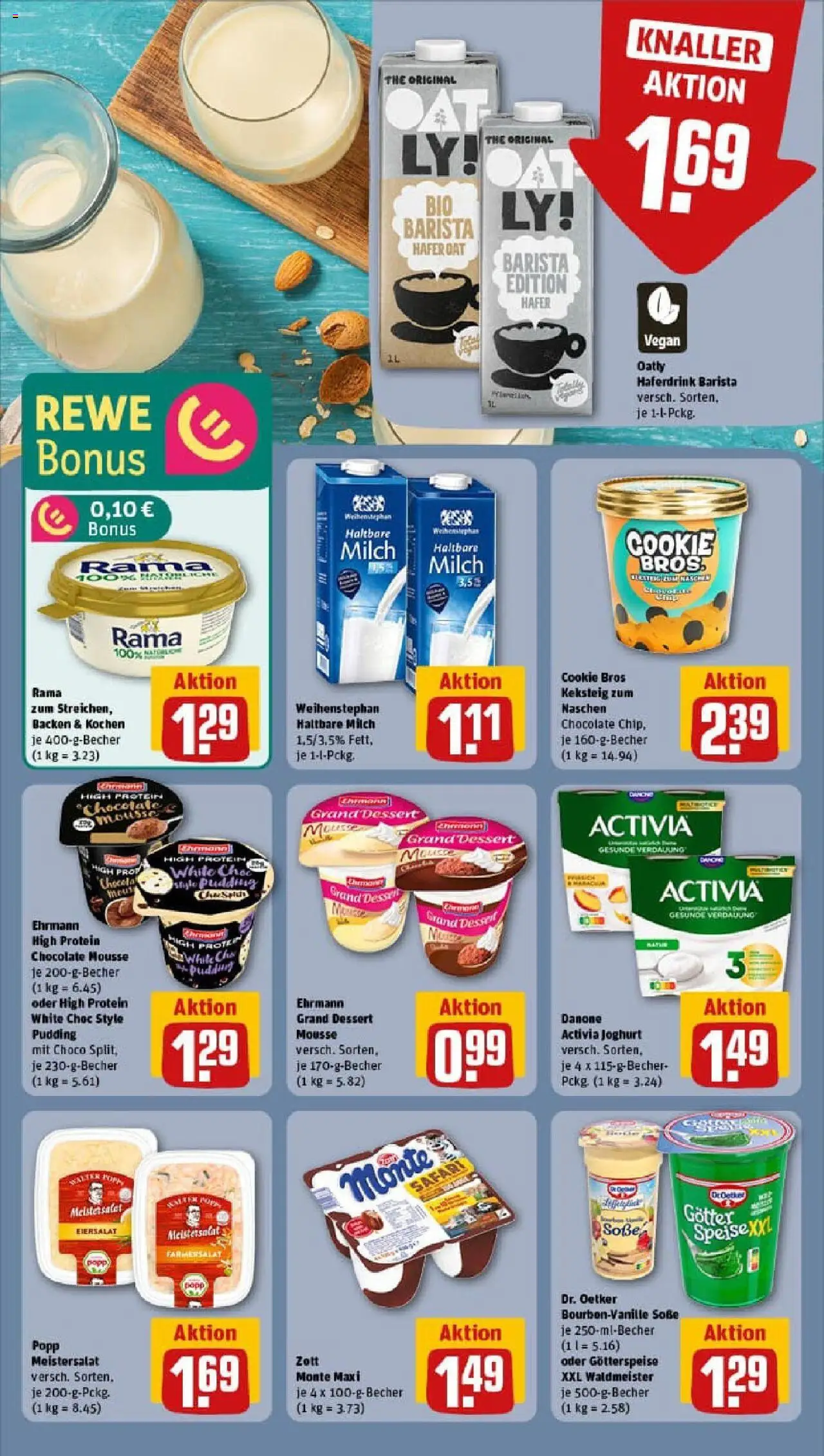 Rewe prospekt Hückelhoven / Hilfarth	 - gültig ab dem 20.07.2025 | Seite: 11 | Produkte: Haltbare milch, Pudding, Haferdrink, Soße