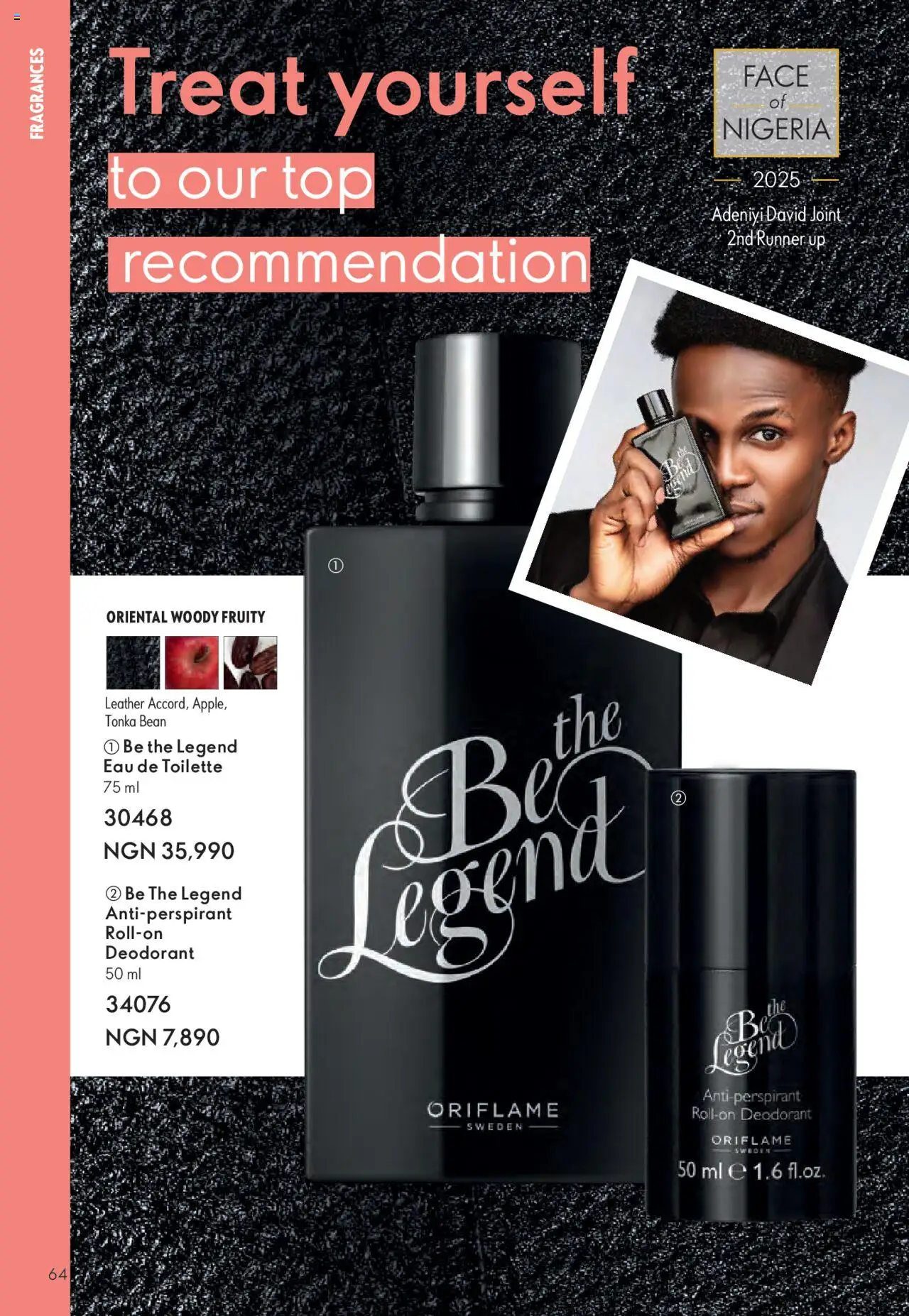 Oriflame - Catalogue  valid from 01.07.2025 | Page: 64 | Products: Deodorant, Eau de toilette, Antiperspirant