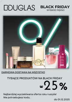 Pogląd oferty "Douglas Black Friday" - ważna od 21.11.2025