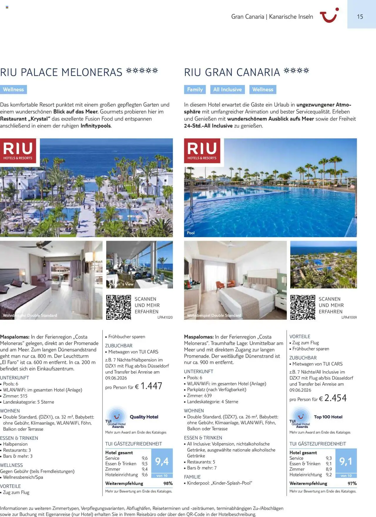 TUI Prospekt Kanaren, Kapverden & Senegal 2025/26	  – gültig ab 01.11.2025 | Seite: 15 | Produkte: Top, Babybett