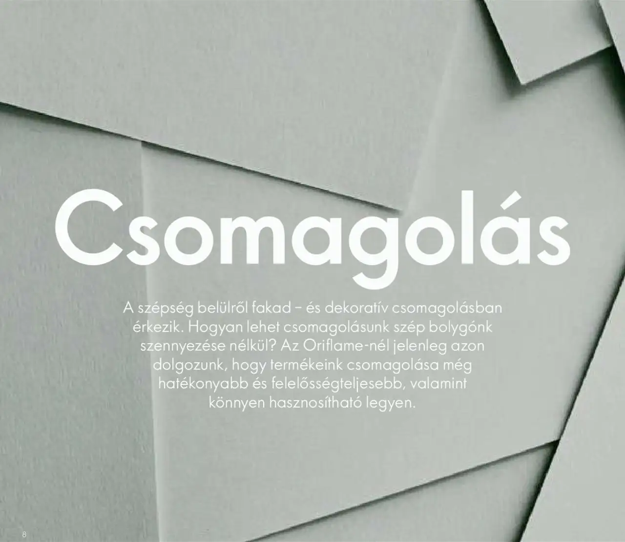Oriflame akciós ujság - amely érvényes a következő dátumtól: 27.05.2020 | Oldal: 8
