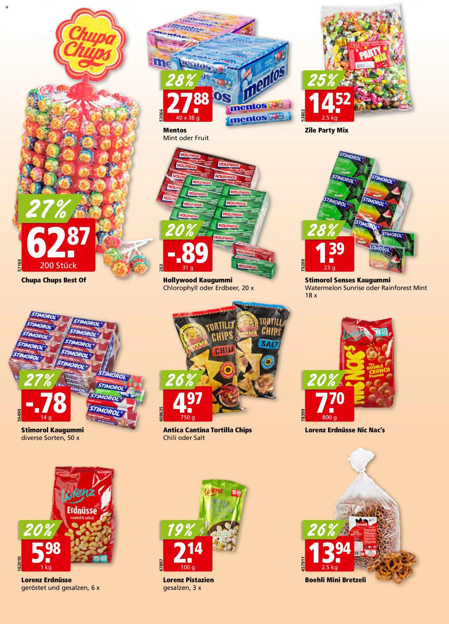 Aligro Aktionen – gültig ab 09.02.2026 | Seite: 28 | Produkte: Erdnüsse, Chili, Chips