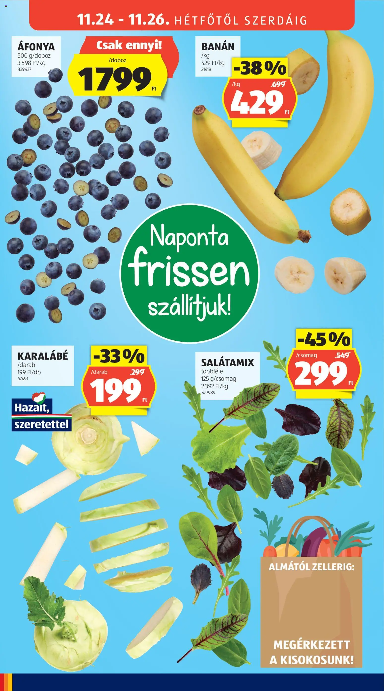 Aldi akciós ujság - amely érvényes a következő dátumtól: 20.11.2025 | Oldal: 40