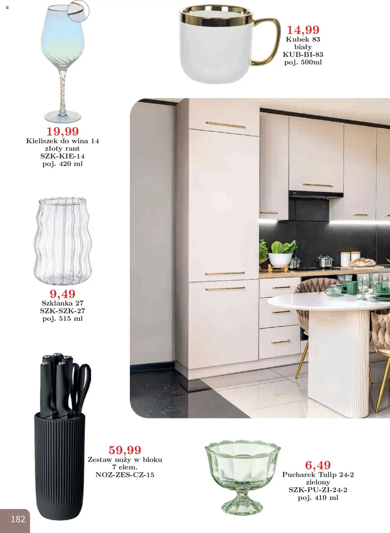 Bodzio Katalog od 01.10.2025 | Strona: 182 | Produkty: Szklanka