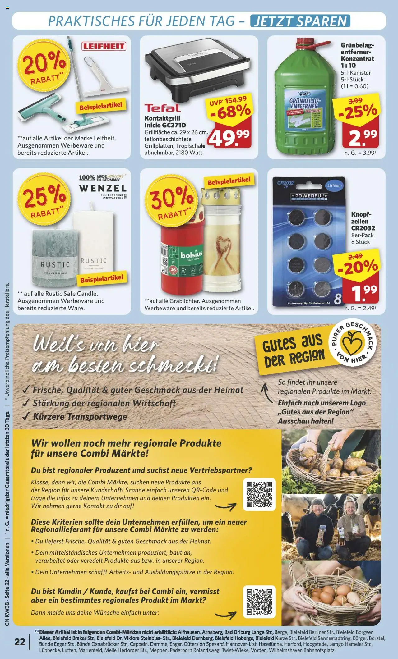 Combi Prospekt 	 – gültig ab 15.09.2025 | Seite: 27 | Produkte: Berliner, Bad