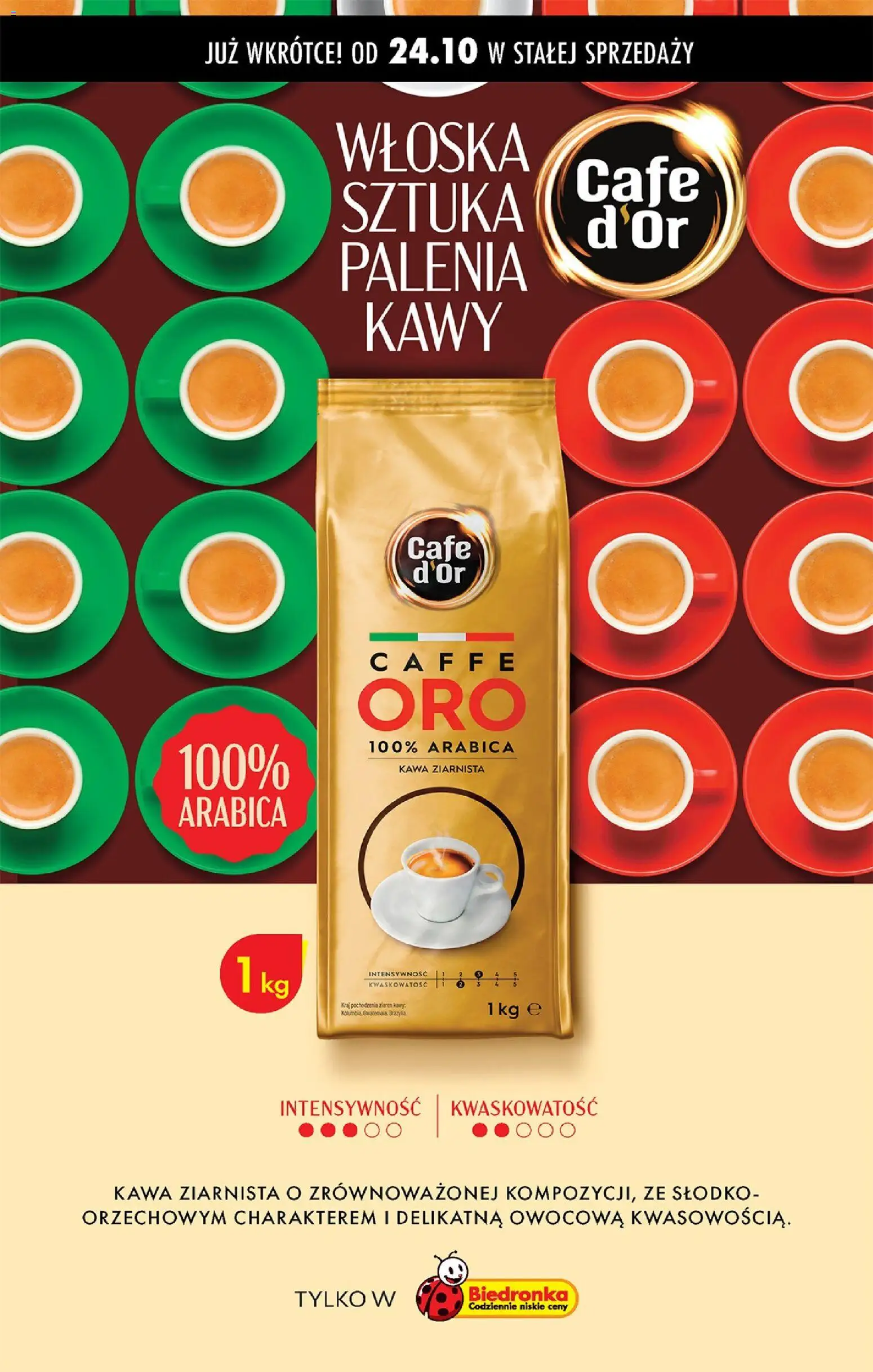 Biedronka gazetka - Oferta w tym tygodniu od 23.10.2025 | Strona: 68 | Produkty: Kawa ziarnista, Kawa