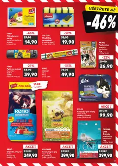 Náhled letáku RENO Granule pro psy hovězí, 10 kg+5 kg od 28.01.2026 | Strana: 31