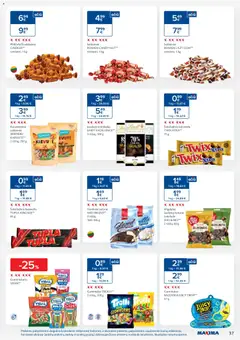 MAXIMA leidinys galioja nuo 03.02.2026 | Puslapis: 37 | Prekių: Riešutai, Šokoladas, Guminukai, Saldainiai