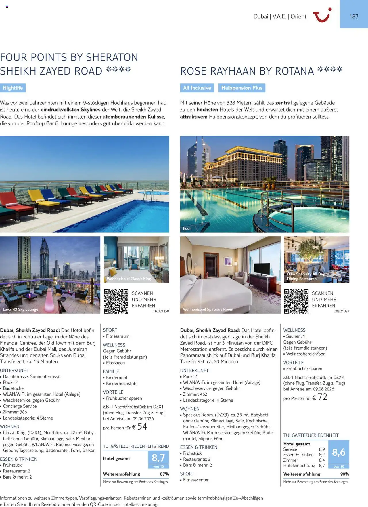 Aida - Asien, Afrika, Orient & Indischer Ozean 2025/26 – gültig ab 01.11.2025 | Seite: 187 | Produkte: Bett, Babybett, Föhn