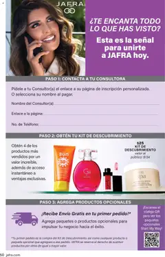 JAFRA folleto │ válido desde el 01.08.2025 | Página: 50 | Productos: Protector solar, Teléfono, Γαύρος, Exfoliante corporal