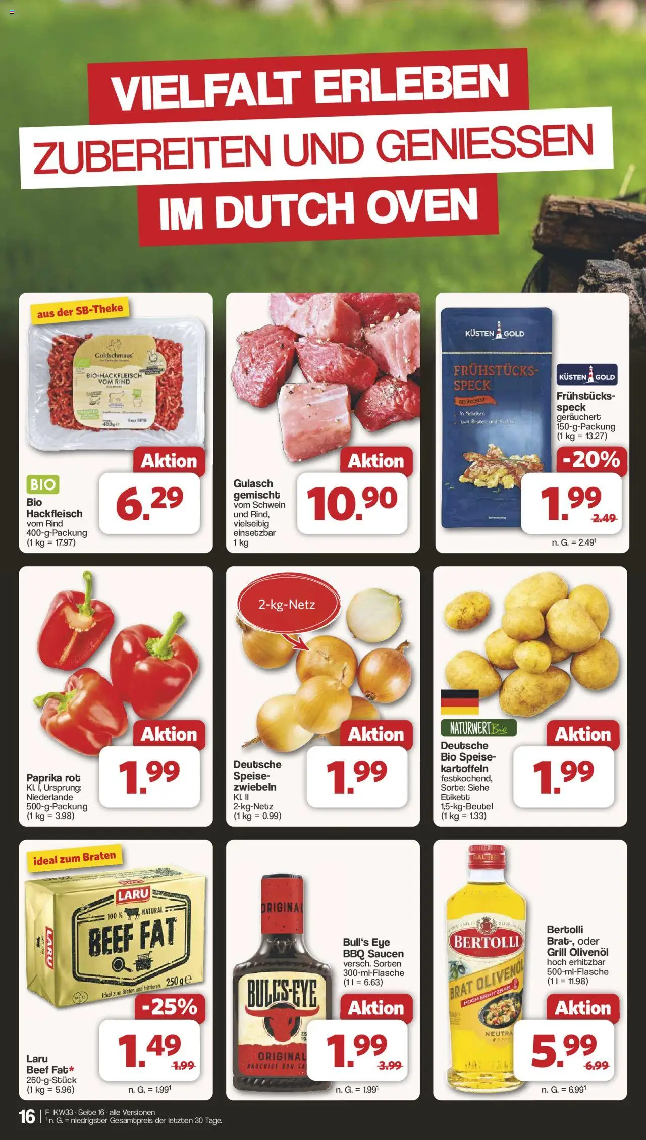 Famila Nordwest Prospekt 	 - gültig ab dem 11.08.2025 | Seite: 18 | Produkte: Grill, Olivenol, Zwiebeln, Paprika