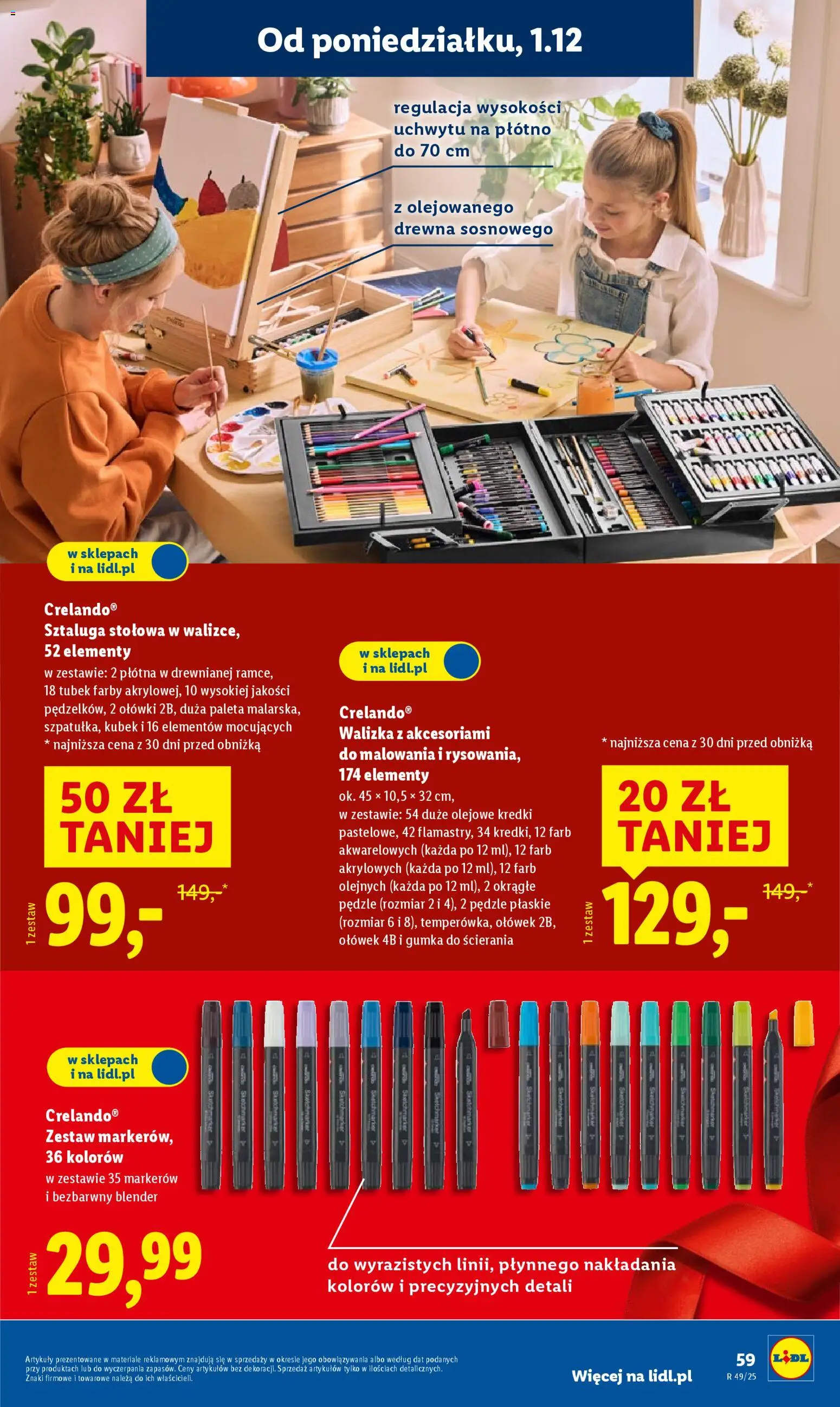 Lidl Katalog zabawek od 03.11.2025 | Strona: 59 | Produkty: Walizka, Blender
