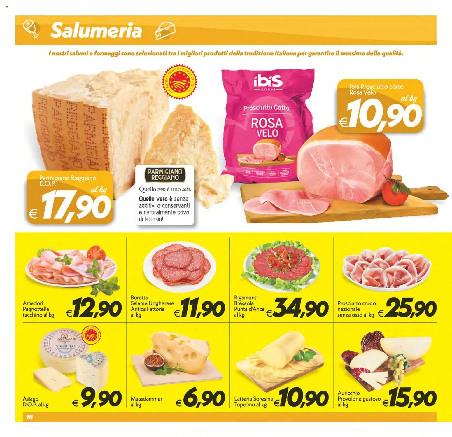 Volantino SuperConveniente del 24.02.2026 | Pagina: 10 | Prodotti: Prosciutto Cotto, Bresaola, Tacchino, Prosciutto