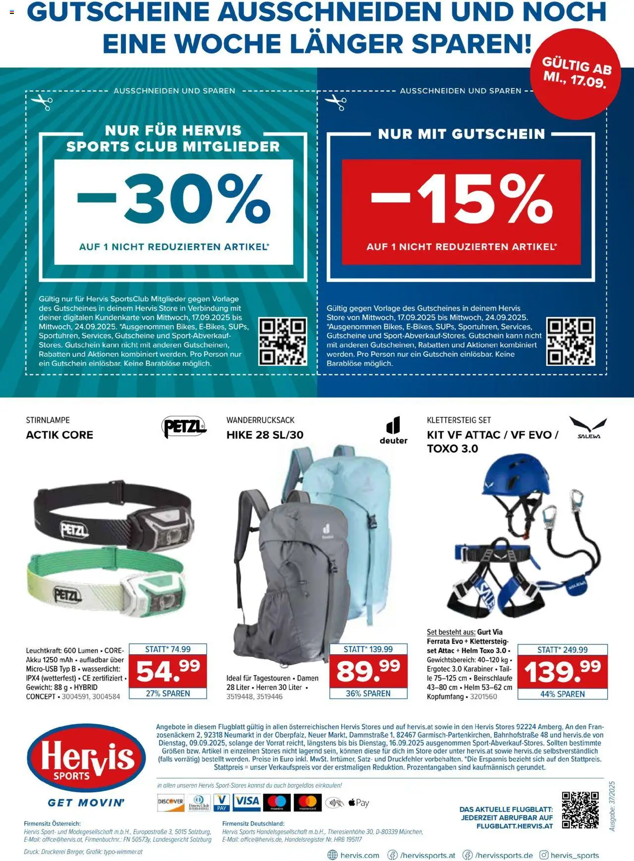 Hervis Angebote gültig ab 09.09.2025 | Seite: 12 | Produkte: Gewicht