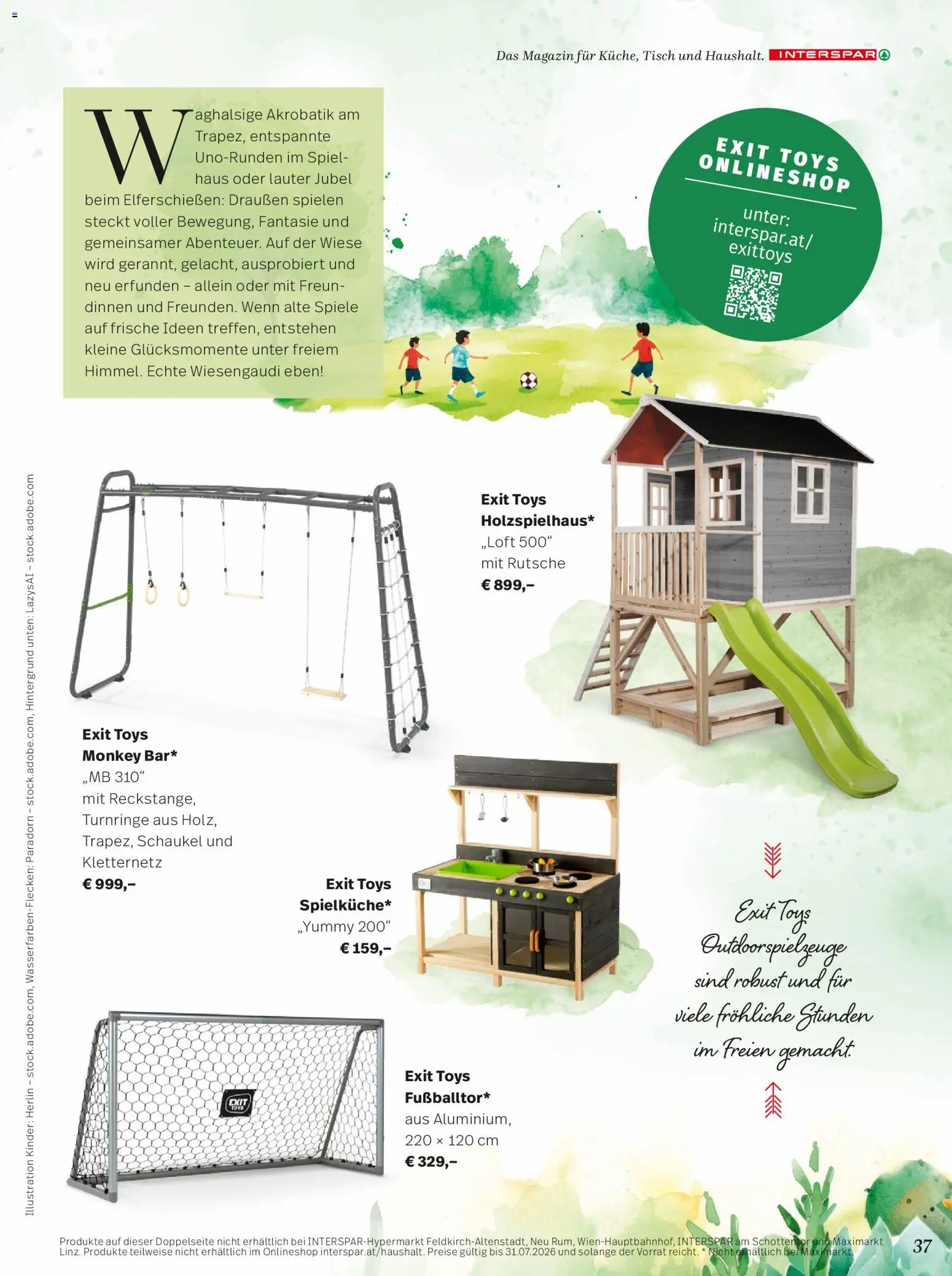 Interspar Mein Zuhause Magazin  gültig ab 07.04.2026 | Seite: 37 | Produkte: Spiel, Tisch