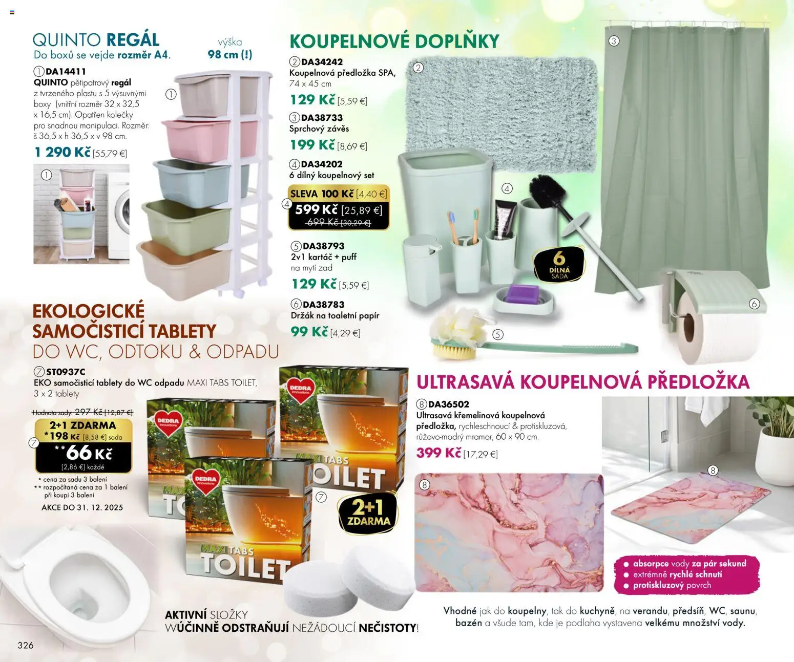 Nové Dedra akcie – leták je platný od 01.12.2025 | Strana: 26