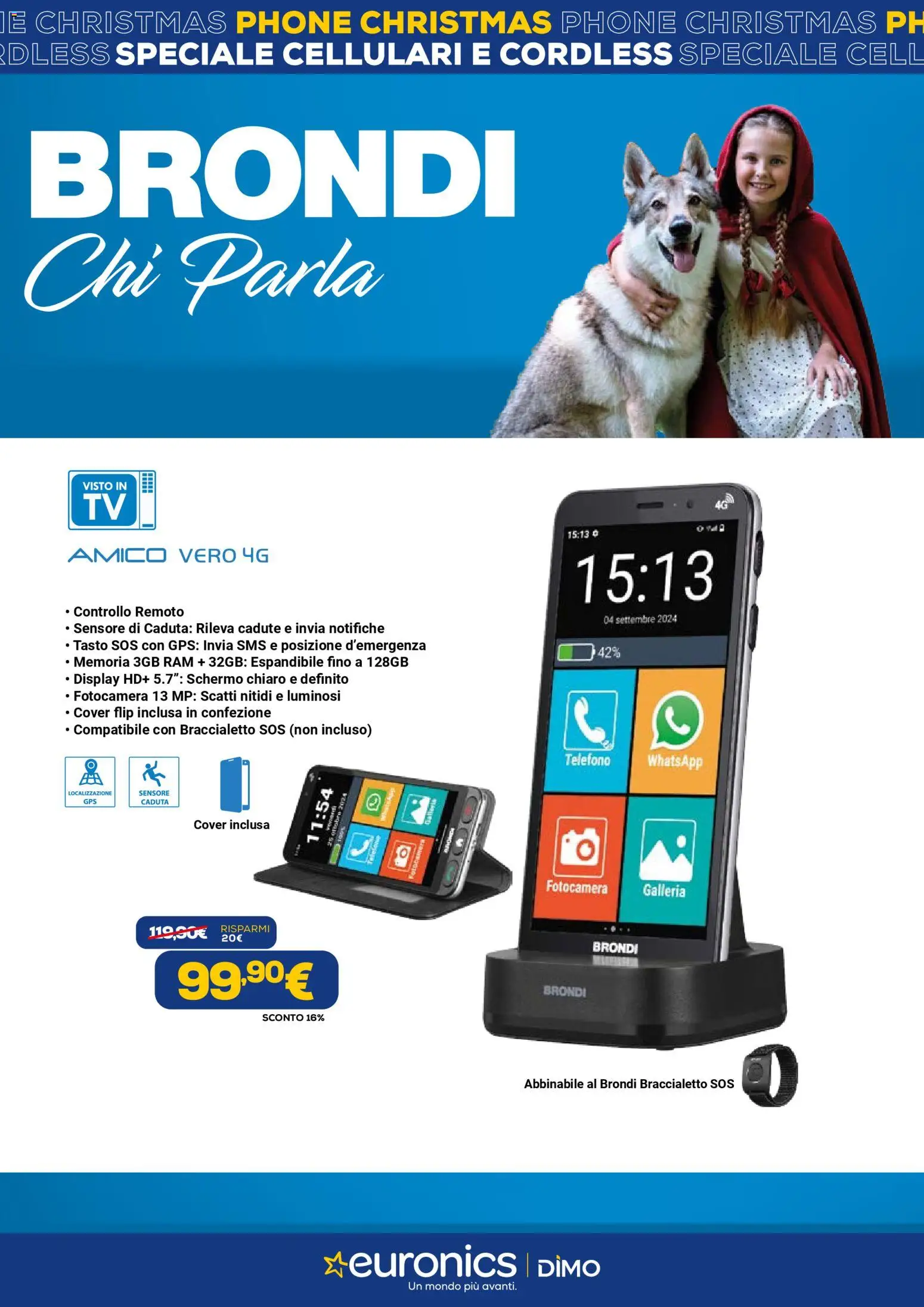 Volantino Euronics del 02.12.2025 | Pagina: 2 | Prodotti: Schermo, Telefono, Fotocamera
