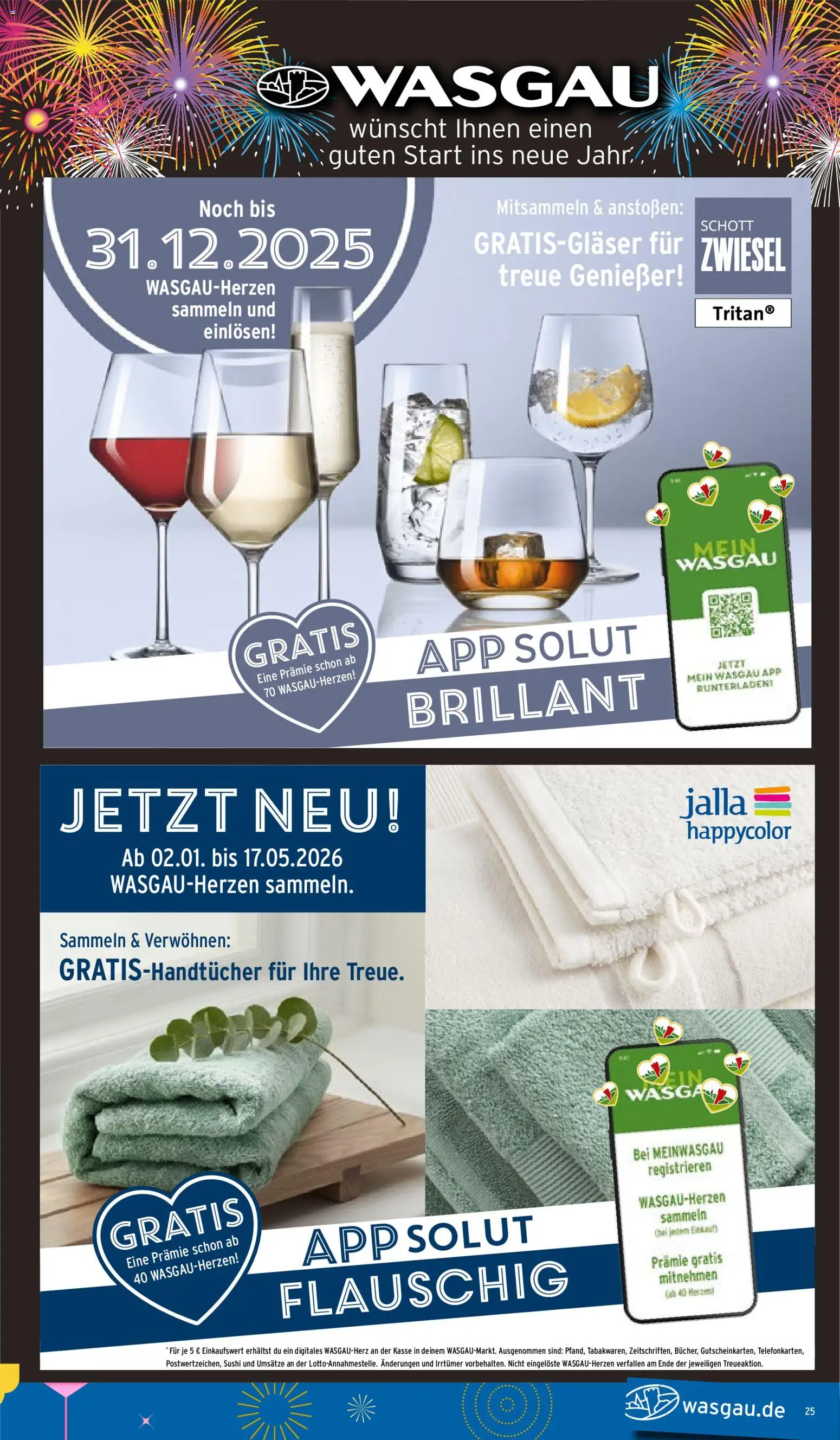 Wasgau Prospekt 	 – gültig ab 29.12.2025 | Seite: 25